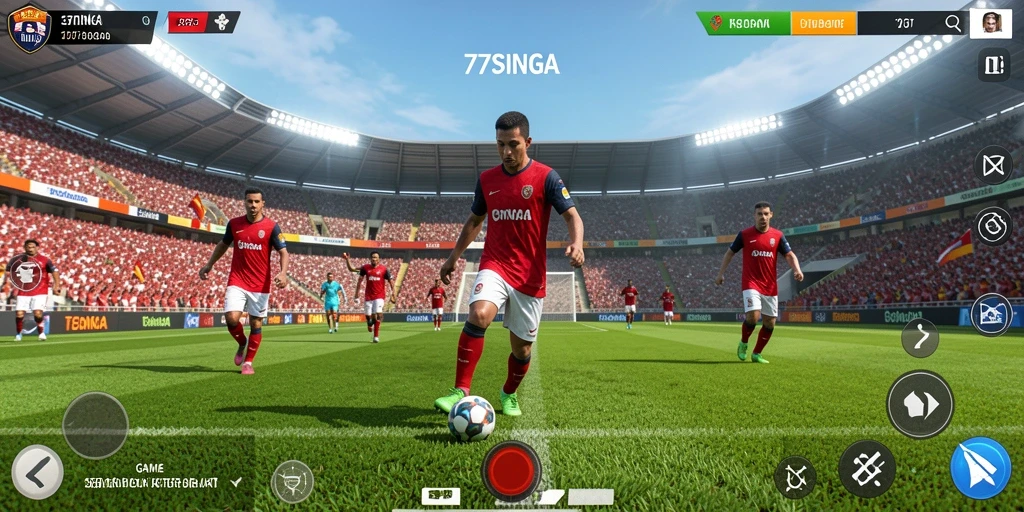 Tampilan gameplay 77SINGA yang mengagumkan dan mendebarkan.