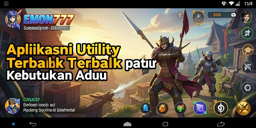 Tampilan antarmuka EMON777 yang menarik dan fungsional.