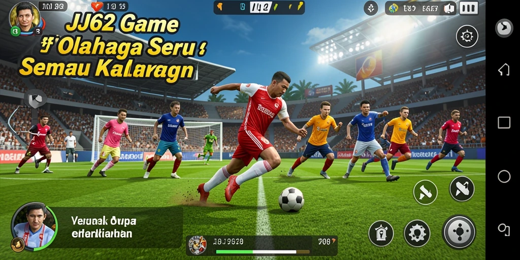 Tampilan gameplay JJ62 yang menarik dan mendebarkan.