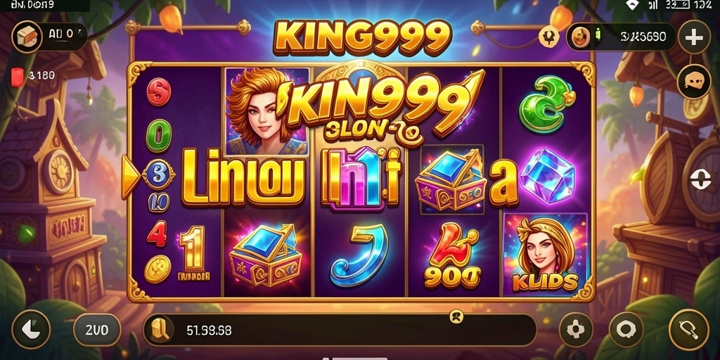 Screenshot gameplay KING999 menunjukkan keseruan permainan Slot yang menarik.