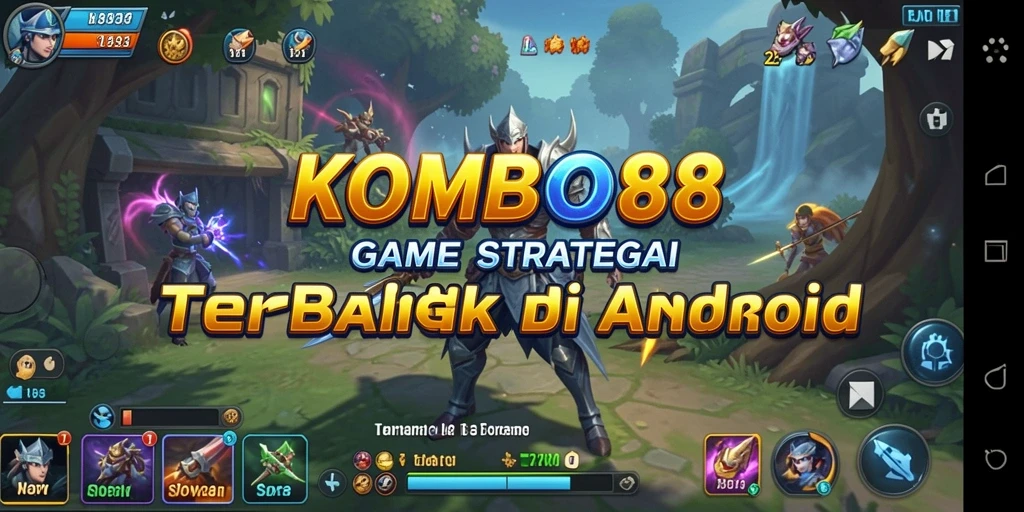 Tampilan menakjubkan gameplay <strong>KOMBO88</strong> dengan aksi strategis.