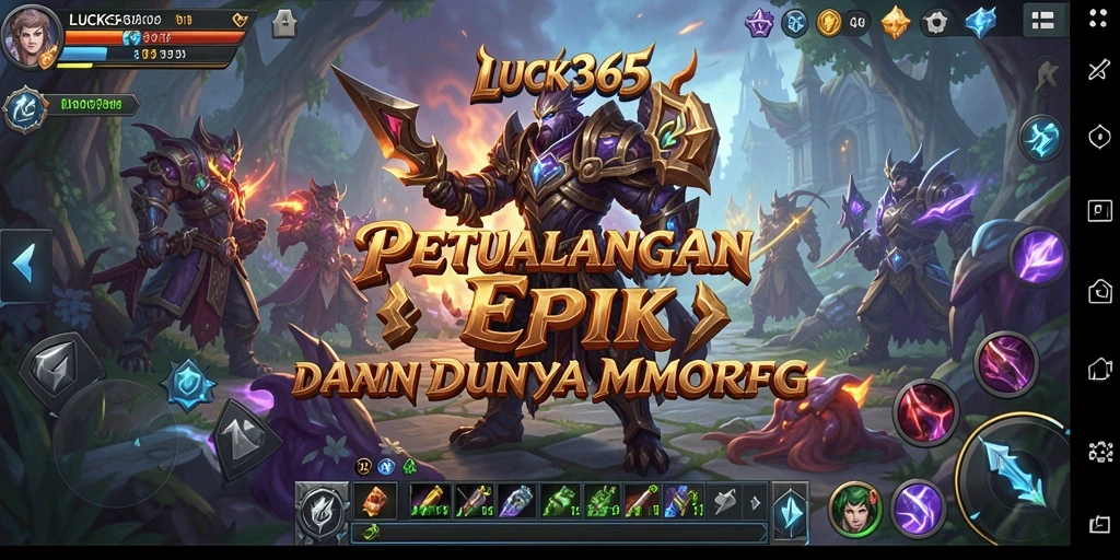 Tangkapan layar bugas dari gameplay LUCK365 yang mendebarkan.