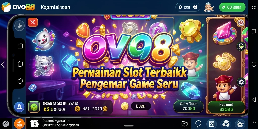 Tampilan menarik dari gameplay OVO88 yang mendebarkan.