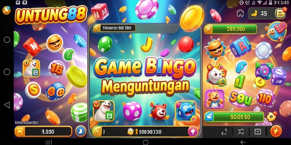 Screenshot gameplay <strong>UNTUNG88</strong> menampilkan suasana seru permainan Bingo.